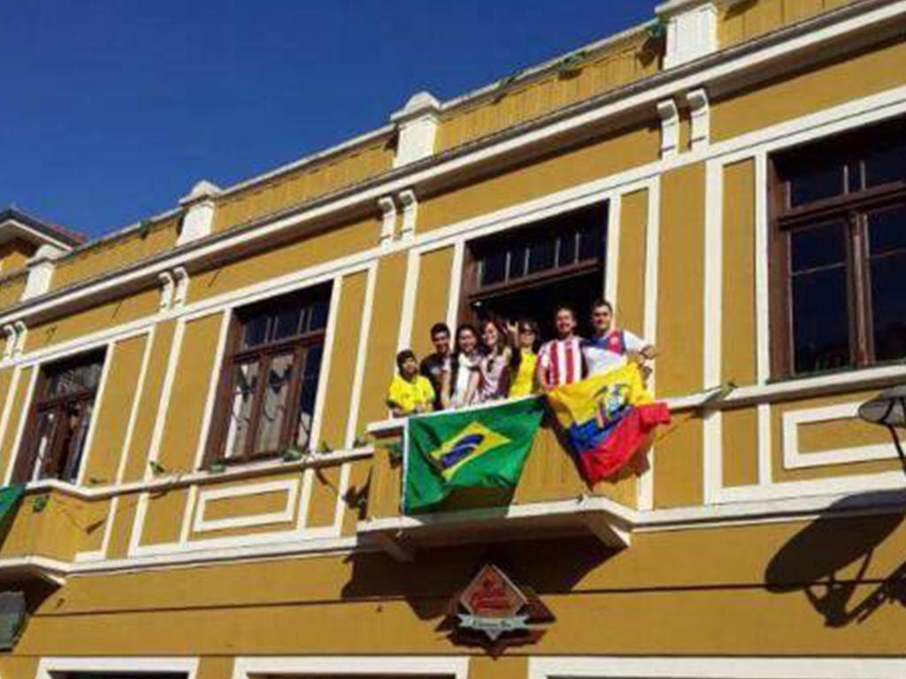 Curitiba Hostel Exterior foto